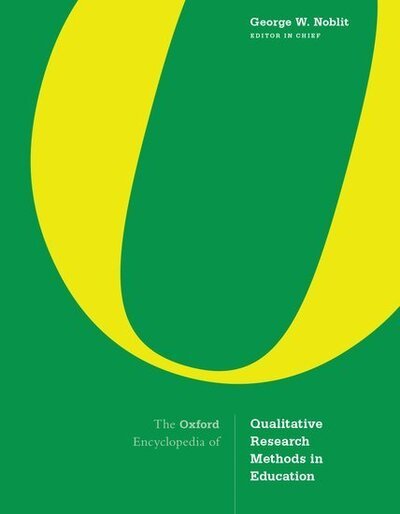 Cover for The Oxford Encyclopedia of Qualitative Research Methods in Education (Hardcover Book) (2020)