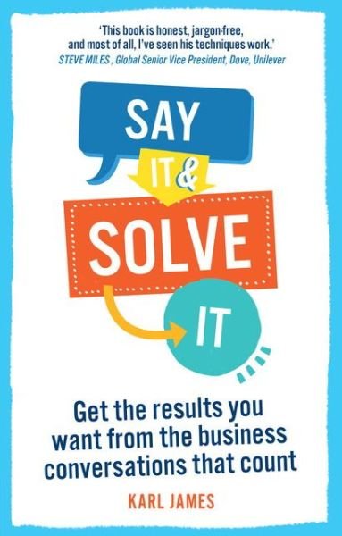 Cover for Karl James · Say It and Solve It (Book) (2014)