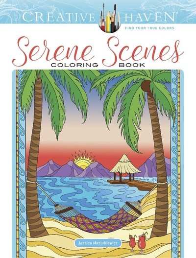 Cover for Jessica Mazurkiewicz · Creative Haven Serene Scenes Coloring Book - Creative Haven (Paperback Bog) (2020)