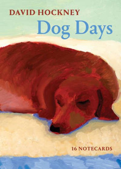 Cover for David Hockney · David Hockney Dog Days: Notecards (Postkort) (2017)