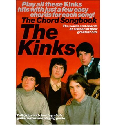 The Chord Songbook - The Kinks - Kirjat - Hal Leonard Europe Limited - 9780711981751 - lauantai 1. huhtikuuta 2000