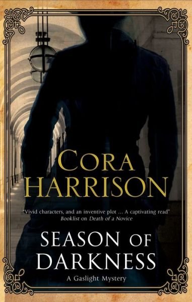 Cover for Cora Harrison · Season of Darkness - A Gaslight Mystery (Hardcover Book) [Main - Large Print edition] (2020)