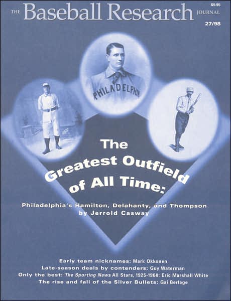 Cover for Society for American Baseball Research (SABR) · The Baseball Research Journal (BRJ), Volume 27 (Taschenbuch) (1998)