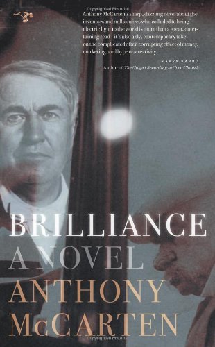 Cover for Anthony Mccarten · Brilliance: a Novel (Pocketbok) (2013)