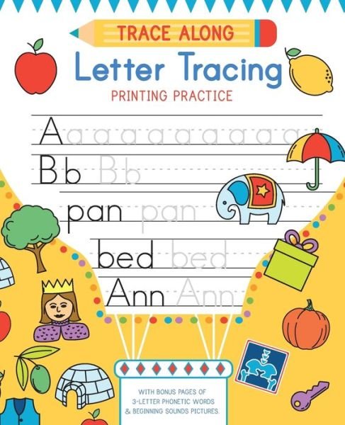 Cover for Swon Publishing · Trace Along Letter Tracing Printing Practice (Paperback Bog) (2019)