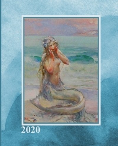 Cover for Shayley Stationery Books · Vintage Mermaid Art (Paperback Book) (2019)