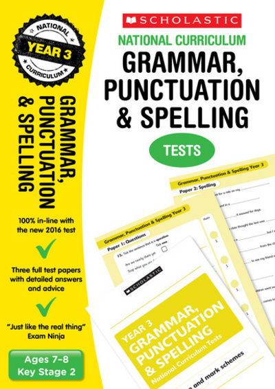 Cover for Catherine Casey · Grammar, Punctuation and Spelling Test - Year 3 - National Test Papers (Paperback Book) (2015)