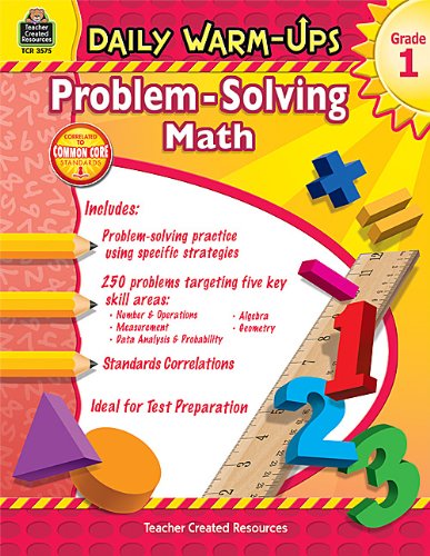 Cover for Mary Rosenberg · Daily Warm-ups: Problem Solving Math Grade 1 (Paperback Book) (2011)