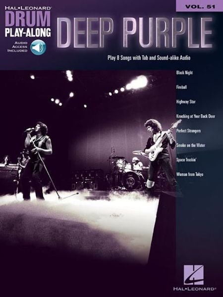 Deep Purple Drum Playalong Volume 51 - Drum Playalong -  - Boeken - OMNIBUS PRESS SHEET MUSIC - 9781540029751 - 20 mei 2019