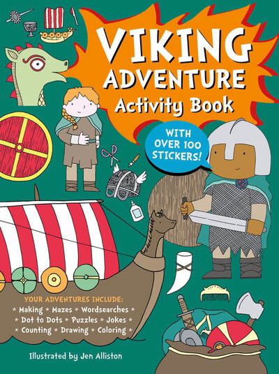 Cover for Jen Alliston · Viking Adventure Activity Book (Book) (2020)