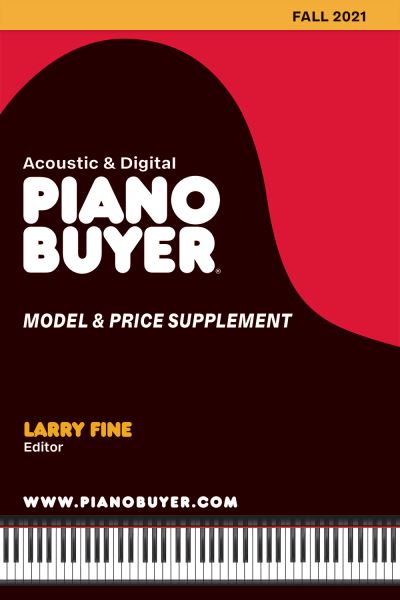 Cover for Larry Fine · Piano Buyer Model &amp; Price Supplement / Fall 2021 - Piano Buyer Model &amp; Price Supplement (Paperback Book) (2021)