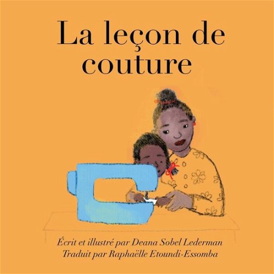 Cover for Deana Sobel Lederman · La lecon de couture (Pocketbok) (2020)