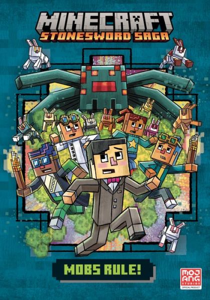 Cover for Random House · Mobs Rule! (Minecraft Stonesword Saga #2) (Innbunden bok) (2022)