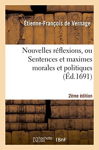 Cover for De Vernage-e-f · Nouvelles Réflexions, 2e Édition (Pocketbok) [French edition] (2014)