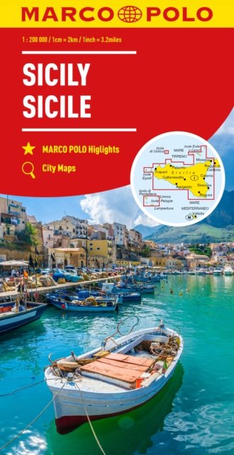 Cover for Marco Polo · Sicily Marco Polo Map - Marco Polo Maps (Kort) (2023)