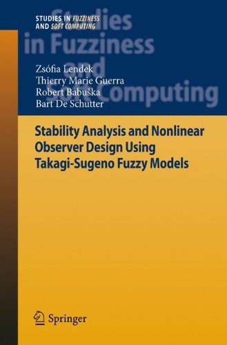 Cover for Zsofia Lendek · Stability Analysis and Nonlinear Observer Design using Takagi-Sugeno Fuzzy Models - Studies in Fuzziness and Soft Computing (Inbunden Bok) [2011 edition] (2010)
