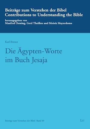 Cover for Börner · Die Ägypten-Worte im Buch Jesaja (Book)