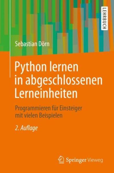 Cover for Dörn · Python lernen in abgeschlossenen Lerneinheiten (Book) (2020)
