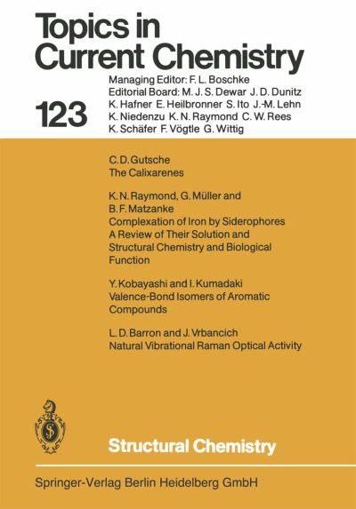 Cover for L D Barron · Structural Chemistry - Topics in Current Chemistry (Paperback Bog) [Softcover reprint of the original 1st ed. 1984 edition] (2013)