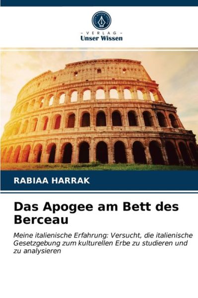 Cover for Rabiaa Harrak · Das Apogee am Bett des Berceau (Paperback Book) (2021)