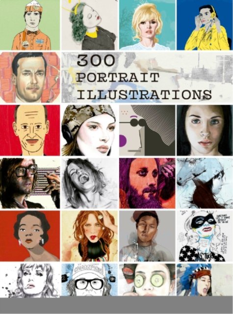300 Portrait Illustrations - Monsa Publications - Livros - Instituto Monsa de Ediciones - 9788417557751 - 9 de julho de 2024