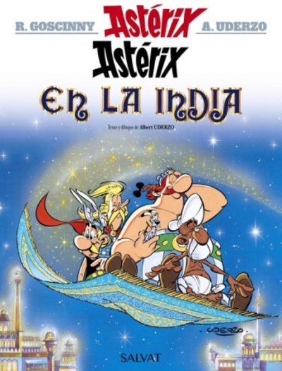 Cover for Rene Goscinny · Asterix in Spanish: Asterix en la India (Hardcover Book) (2018)