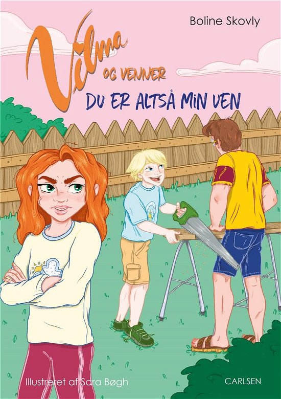 Cover for Boline Skovly · Vilma og venner: Vilma og venner (4) - Du er altså min ven (Indbundet Bog) [1. udgave] (2019)