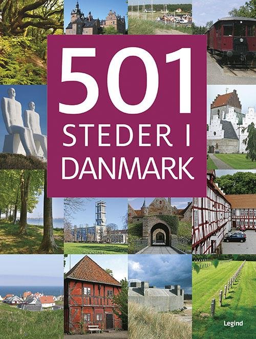 Cover for Jørgen Hansen · 501 steder i Danmark (Sewn Spine Book) [1º edição] (2016)