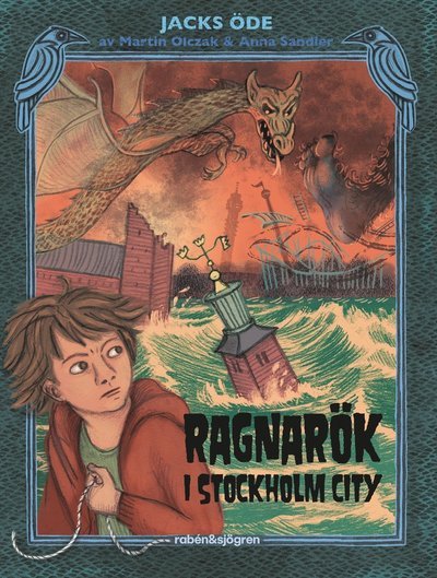 Cover for Martin Olczak · Ragnarök i Stockholm city (Gebundesens Buch) (2023)