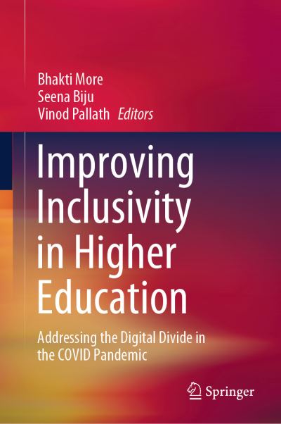 Cover for Bhakti More · Improving Inclusivity in Higher Education (Book) (2023)