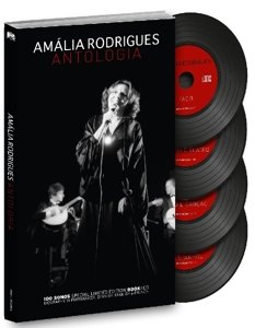 Cover for Amalia Rodrigues · Antologia -book+4cd- (CD) (2020)