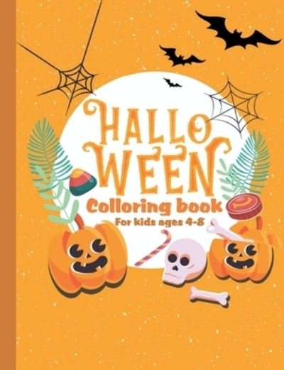 Cover for Graphic Pulse · Halloween coloring book: For kids ages 4-8 - perfect for Promote creativity, entertainment and gift giving (Paperback Bog) (2021)
