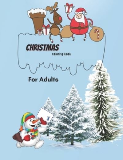 Cover for Lana Publishing · Christmas Coloring Book For Adults (Paperback Book) (2021)