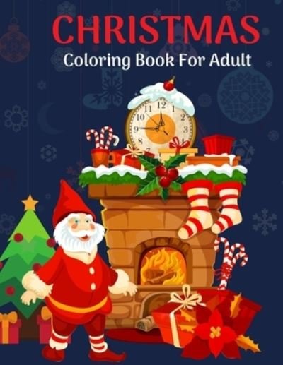 Cover for Azim Publication · Merry Christmas Coloring Book for Adults (Paperback Book) (2020)