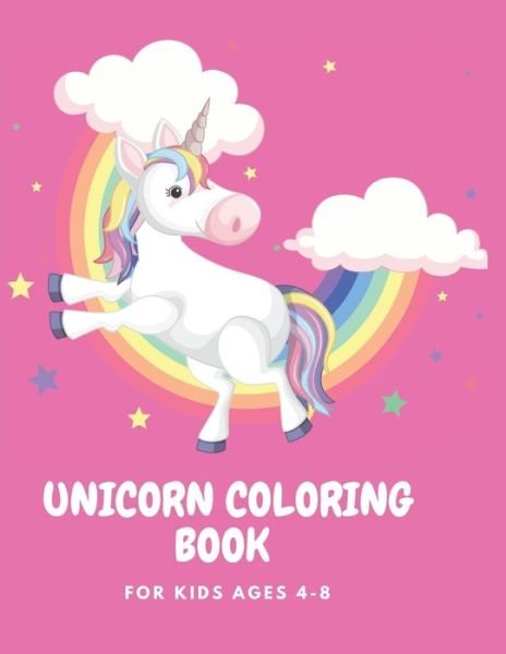 Cover for Diaa Saleh · Unicorn Coloring Book for kids (Paperback Book) (2020)
