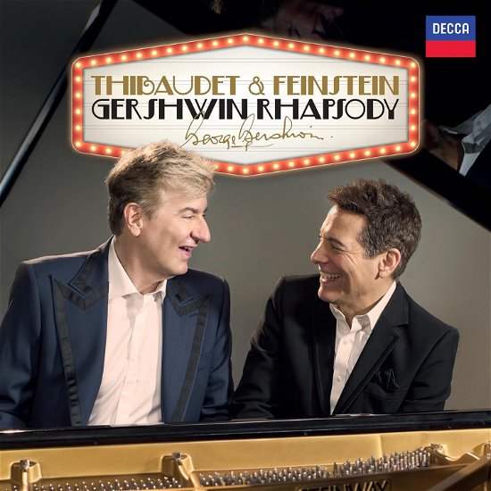 Cover for Jean-yves Thibaudet / Michael Feinstein · Gershwin Rhapsody (CD) (2024)