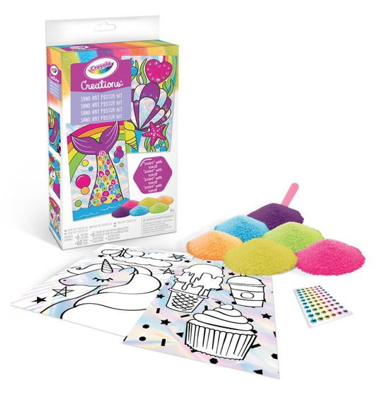 Crayola: Creations Set Color With Sand - Crayola - Gadżety - Crayola - 0071662211752 - 