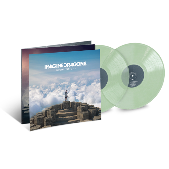 Cover for IMAGINE DRAGONS · NIGHT VISIONS (EXPANDED/2LP) (LP) [Coke Bottle Clear Vinyl edition] (2022)