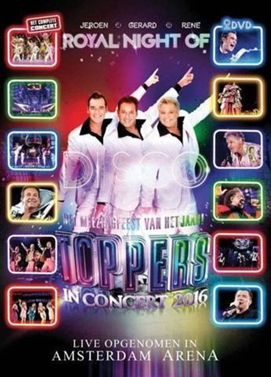 Cover for Toppers · Toppers In Concert - Royal Night Of Disco (CD/DVD)