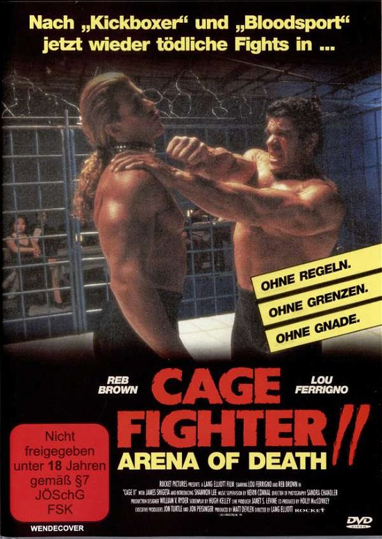 Cover for Ferrigno, Lou &amp; Fong, Leo · Cage Fighter 2 - Arena of Death (DVD)