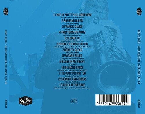 Cover for Sidney Bechet · Bechet and Blues - Live in Par (CD) (2023)