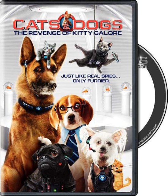 Cover for Cats &amp; Dogs: Revenge of Kitty Galore (DVD) (2010)