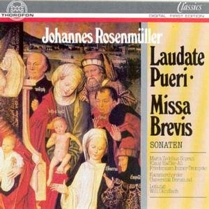 Cover for Rosenmuller / Zedelius / Haffke · Laudate Pueri / Missa Brevis (CD) (1992)