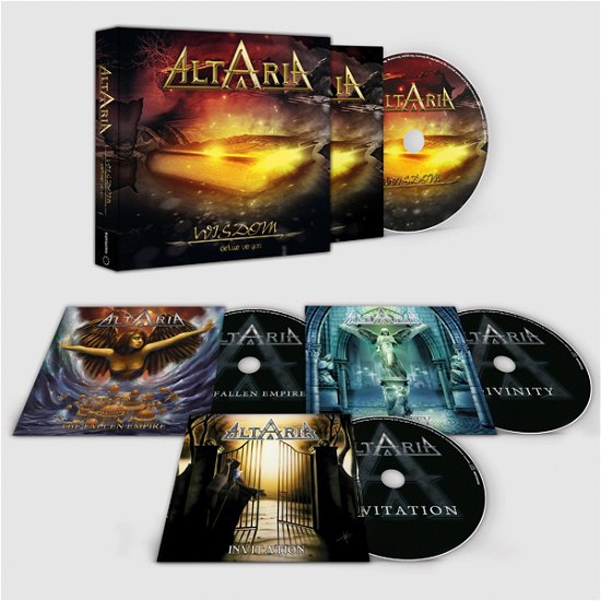 Cover for Altaria · Wisdom (+ Divinity + the Fallen Empire + Invitation) (4cd Box) (CD) (2022)