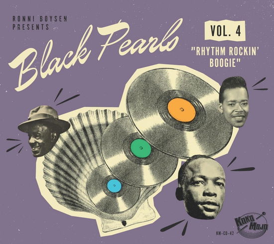 Cover for Black Pearls Vol. 4 &quot;Rhythm Rockin' Boogie&quot; (CD) (2023)