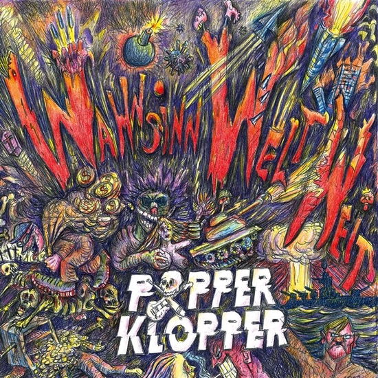 Cover for Popperklopper · Wahnsinn Weltweit (LP) [Limited edition] (2023)