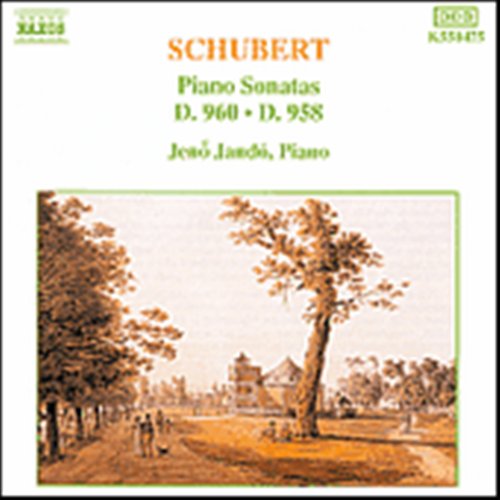 SCHUBERT: Piano Son. D958&D960 - Jenö Jando - Muzyka - Naxos - 4891030504752 - 30 lipca 1992