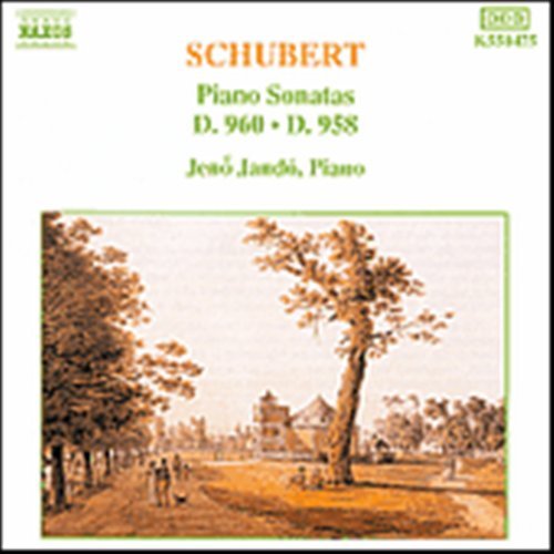 Cover for Jenö Jando · SCHUBERT: Piano Son. D958&amp;D960 (CD) (1992)