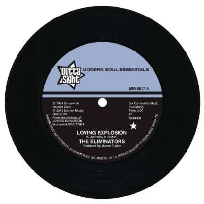 Cover for Directions Band Eliminators · Loving Explosion/we Need Love (7&quot;) (2013)