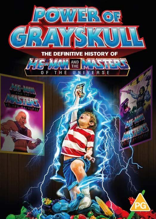 Cover for Power of Grayskull · Power of Grayskull - The Definitive History of He-Man and The Masters of The Universe (DVD) (2022)